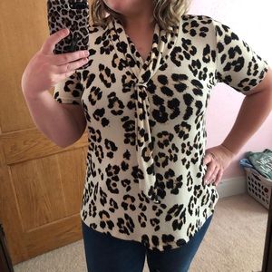 Leopard Dressy Top